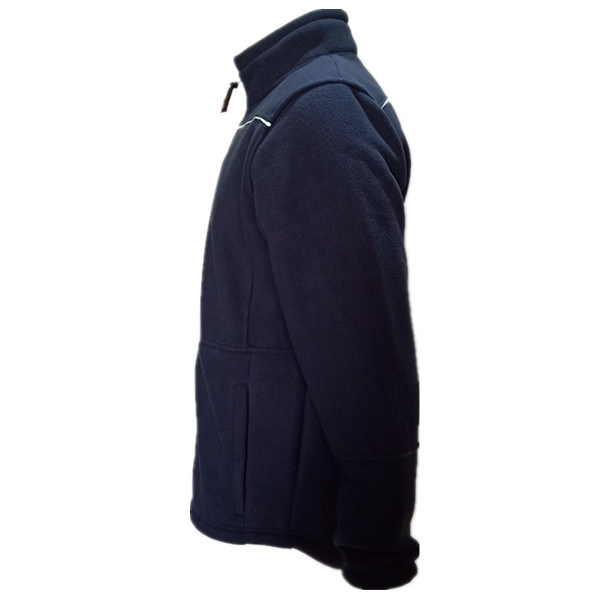 Jaket Flanel Poliester 100% untuk Mantel Luar Ruangan Dewasa