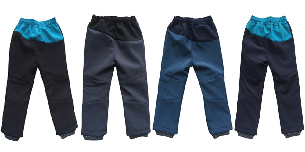 Chlapecké vysoce kvalitní kalhoty s voděodolností a prodyšností