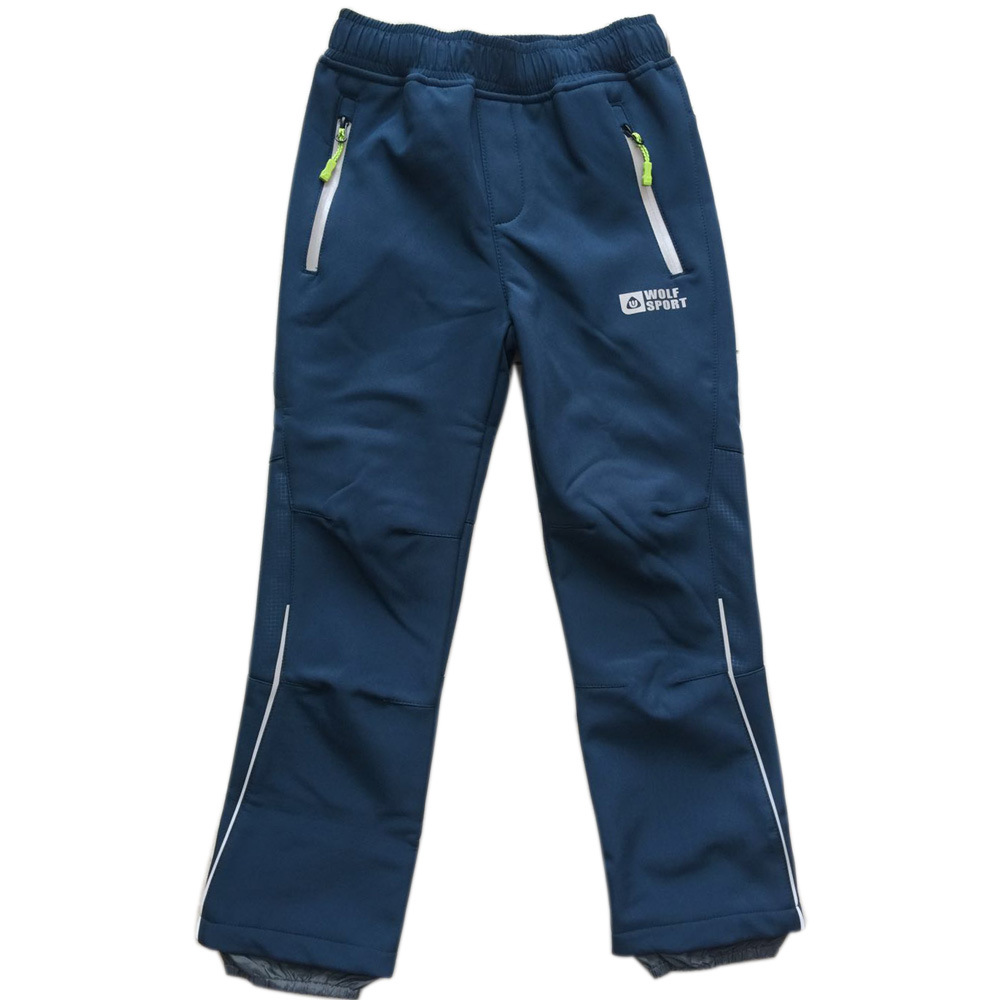 Soft Shell-bukser for barn Utendørs sportsklær