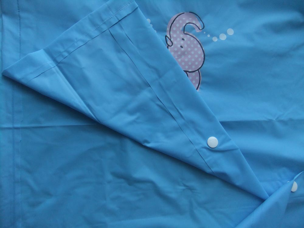 Śliczny dziecięcy wodoodporny płaszcz przeciwdeszczowy z PVC