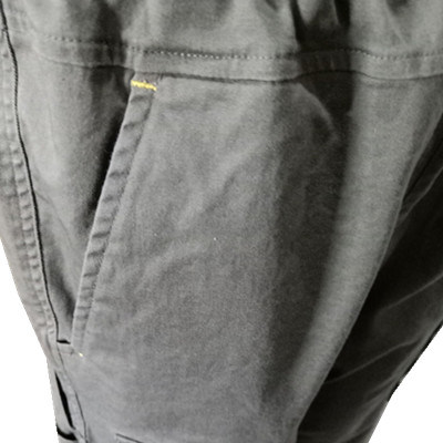 Cargo hlače iz 100 % bombaža v delovnem oblačilu, odporne proti ognju