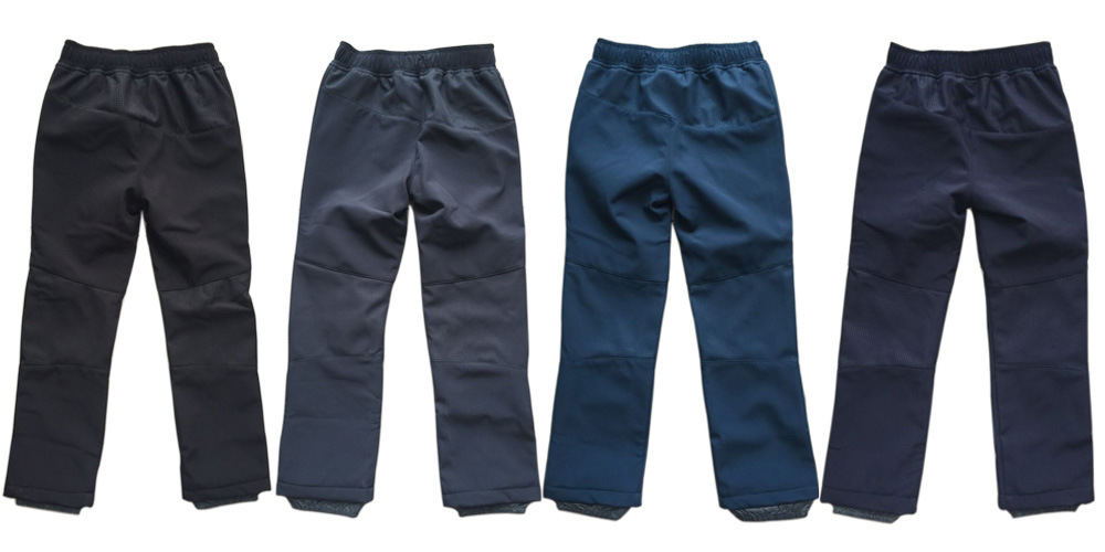 Pantaloni Softshell Sport Abbigliamento Outdoor Pantaloni Ragazzo Impermeabile Traspirante Pista Escursionista per i zitelli