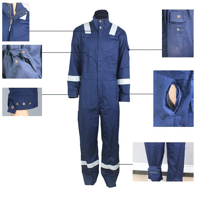 Fr Garment Fire Resistant Coverall Fireproof Flame Retardant Overall Clothing