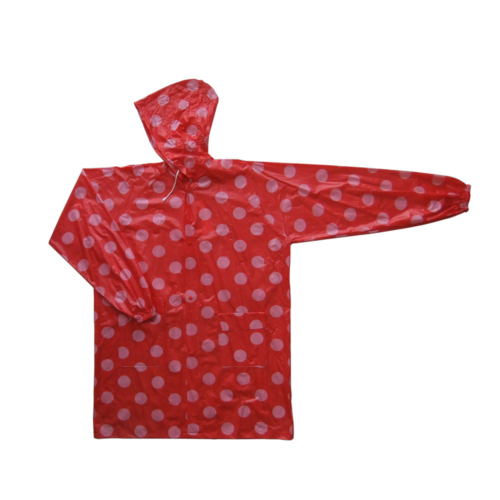 Çocuk Yağmurluk PVC Yağmur Giyim Açık Yağmur Ceket