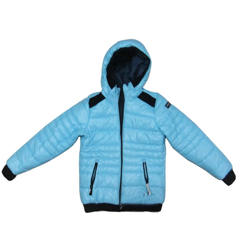 Chlapecká péřová bunda s oboustranným vycpávkovým kabátem