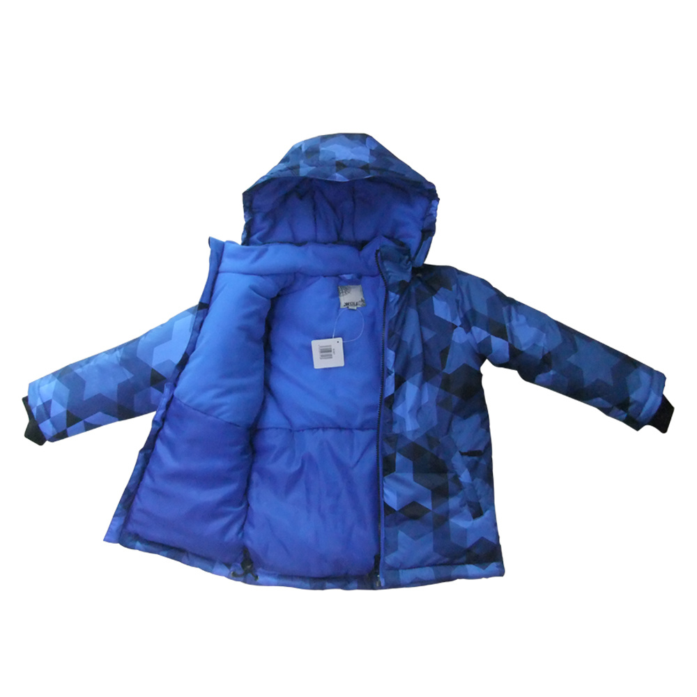 Jaket Empuk Kanak-kanak Musim Sejuk Pakai Kot Luar Kalis Air
