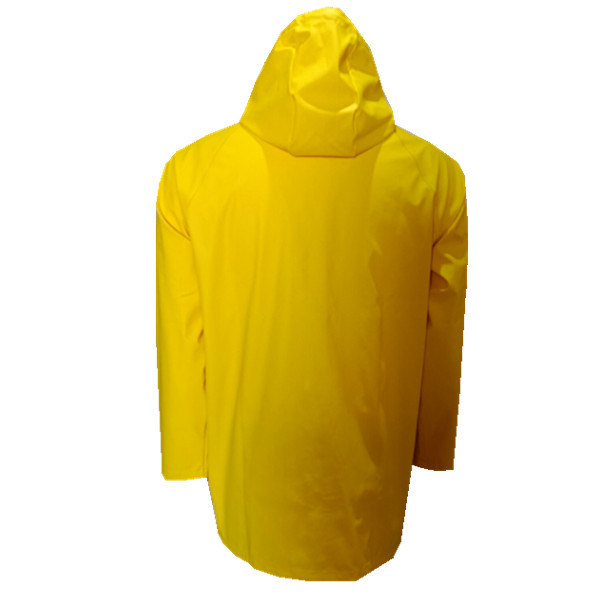 Abric de pluja amb cua de peix de butxaca amb botons de moda per a homes de novetats Jaqueta de pluja impermeable/caputxa
