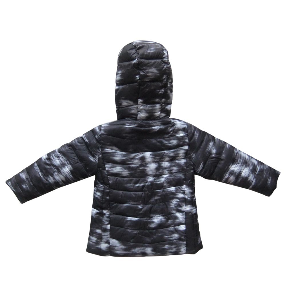 Vinter bomuldsjakke med polstret jakke til børn med udendørsbeklædning med hætte