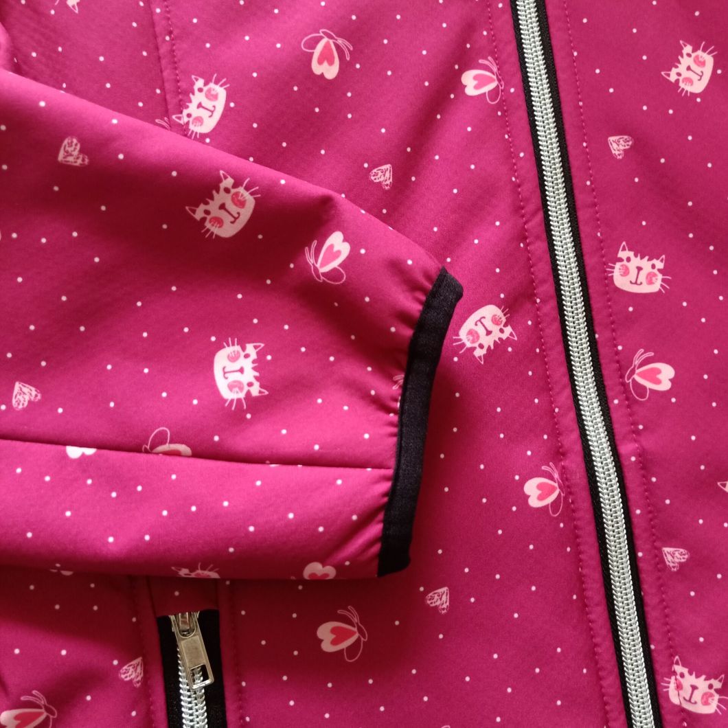 Балдар үчүн жаңы дизайн балдар суу өткөрбөйт Softshell кышкы куртка жогорку сапаттагы балдар Softshell куртка