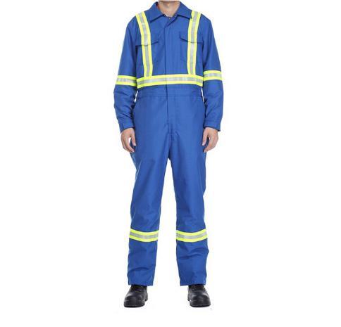 လူကြိုက်အများဆုံး ကုန်ပစ္စည်းများ အပြာရောင် Safety Flame Retardant Work Clothing for Men
