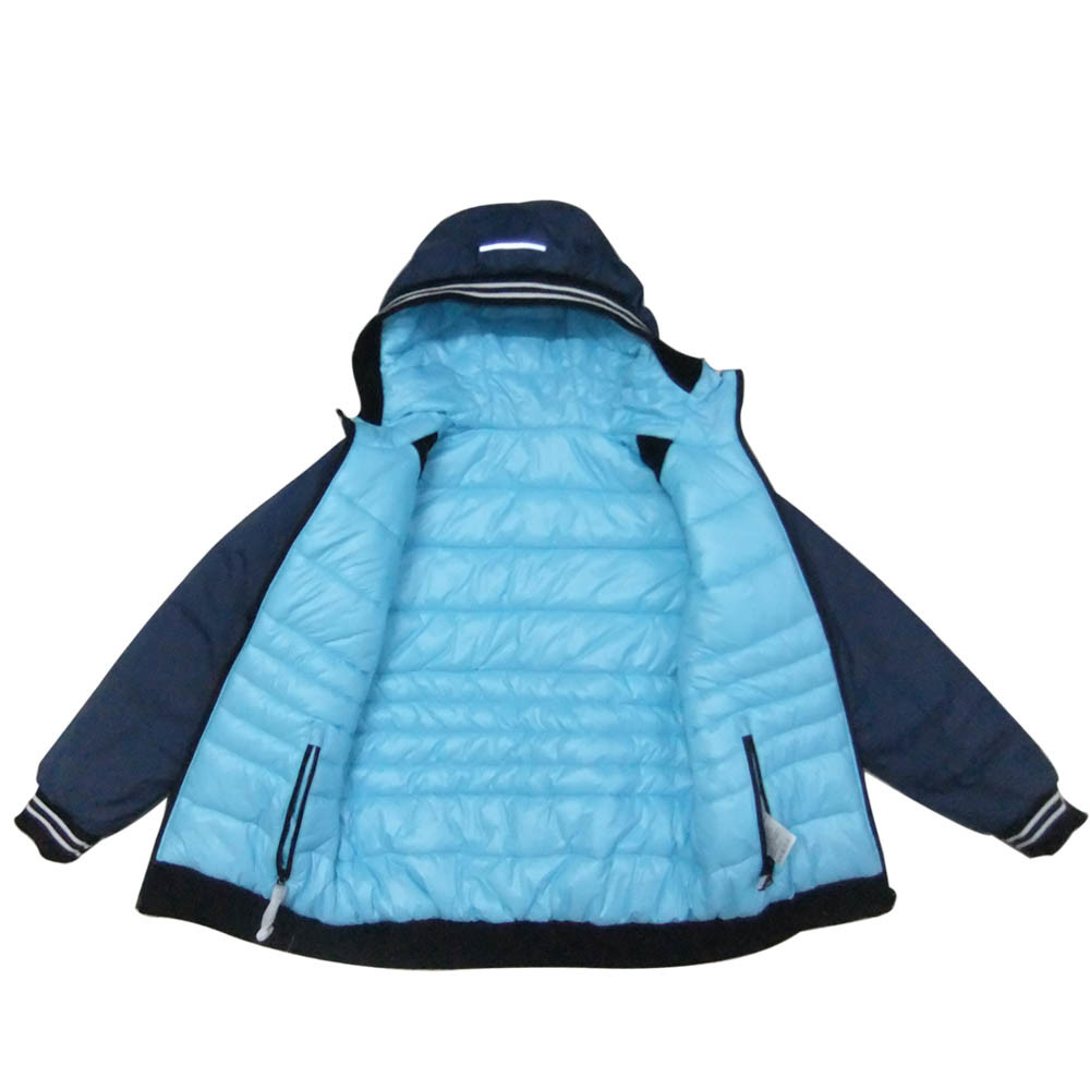 Chlapecká péřová bunda s oboustranným vycpávkovým kabátem