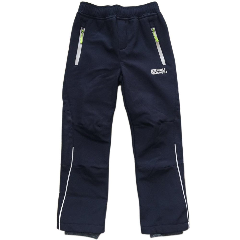 Спортске софтсхелл панталоне одећа на отвореном Водоотпорна прозрачна планинарска стаза за децу