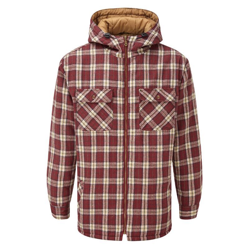 Custom na Disenyong Waterproof Breathable Outdoor Grid Softshell Jacket para sa Mens Winter Wear na may Fleece Lining