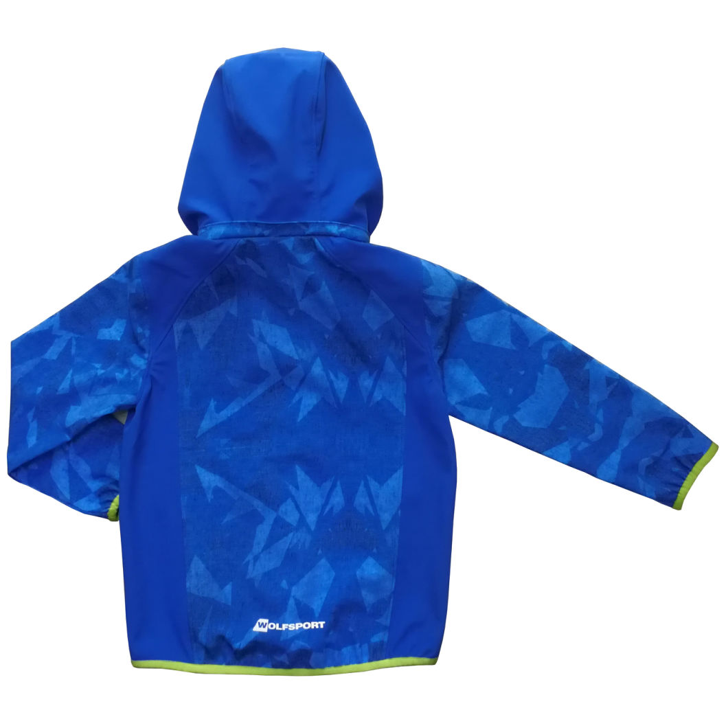 Kids Lightweight Detachable Hooded Softshell Jacket