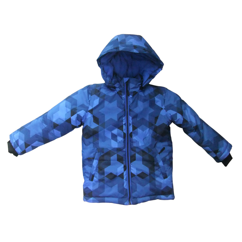 Otroška podložena jakna, zimska obleka, vodoodporen zunanji plašč