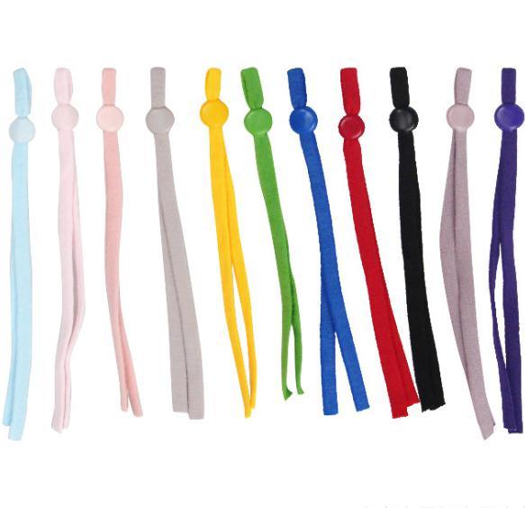 5 mm verstellbares Gummiband, verstellbares elastisches Seil für Maske, verstellbare Ohrschlaufen, verstellbares Gummiband für Gesichtsmaske