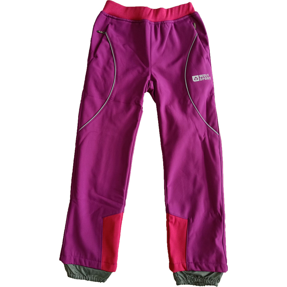 Mga Bata nga Batan-on nga Waterproof Snow Pants Boys Girls Hiking Ski Windproof Warm Soft Shell Fleece Lined Insulated Trousers