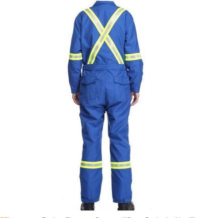 လူကြိုက်အများဆုံး ကုန်ပစ္စည်းများ အပြာရောင် Safety Flame Retardant Work Clothing for Men