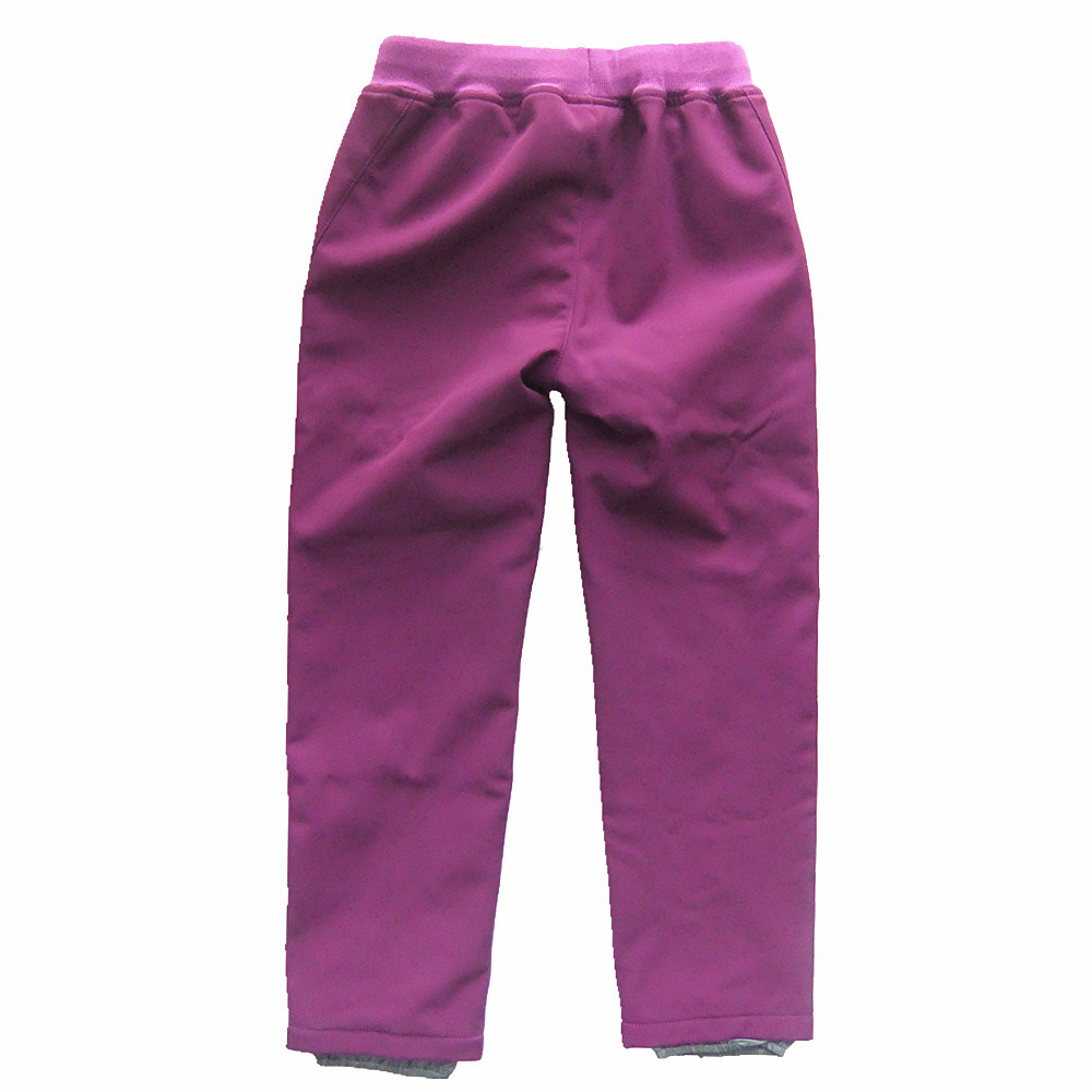 Pantalones Softshell para niños Ropa impermeable Pantalones casuales