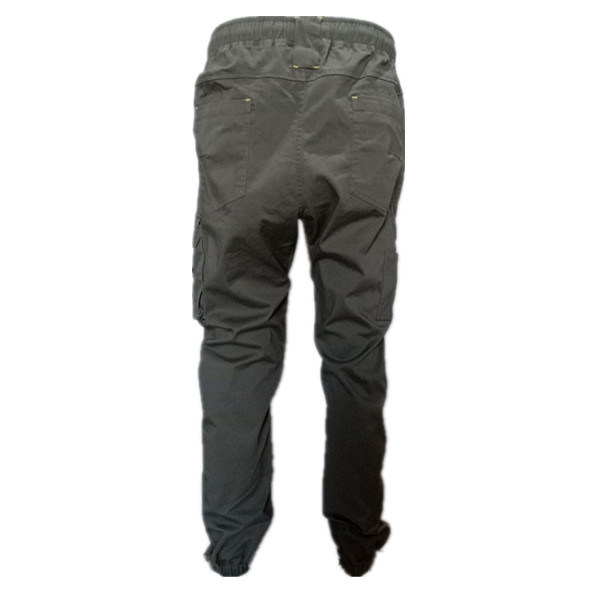 Pantaloni de modă din țesătură spandex îmbrăcăminte de lucru din bumbac în aer liber Pantaloni cargo subțiri pentru timpul liber