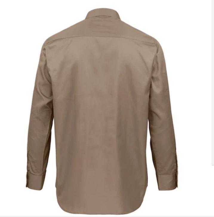 Работна кошула Машки униформни кошули Прилагодено лого Машка индустриска работна кошула