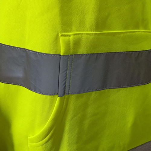 Durable caliente mantener la administración del tráfico ropa de trabajo sudaderas con capucha reflectantes con reflectante