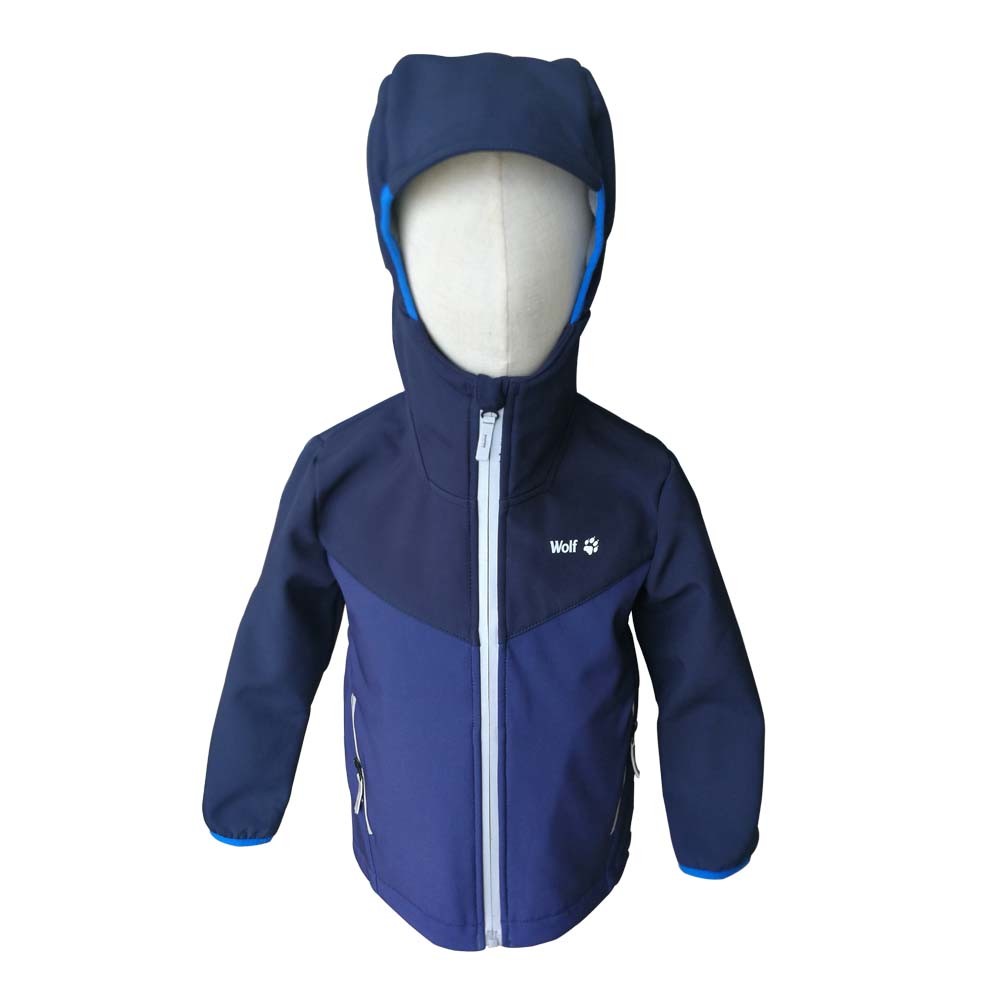Softshell-jas voor kinderen Outdoorkleding Comfortabele kleding voor sport