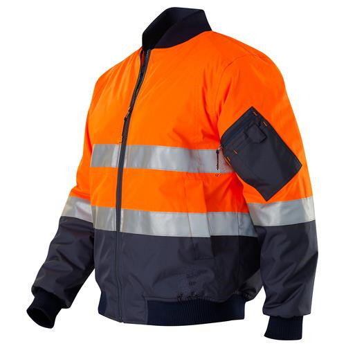 Зносостійка водонепроникна світловідбиваюча робоча куртка для робітників на будівництві та заводах