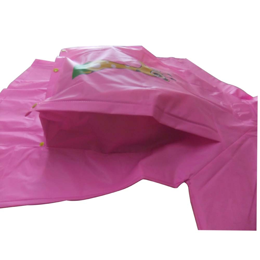 ក្មេងស្រី EVA Raincoat Schoolbag Rain Jcaket