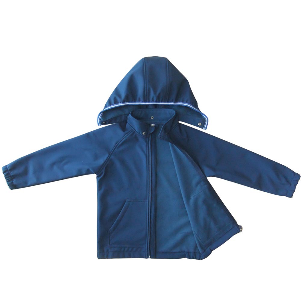 Anak Softshell Coat Outwear Waterproof Jackrt Busana Casual