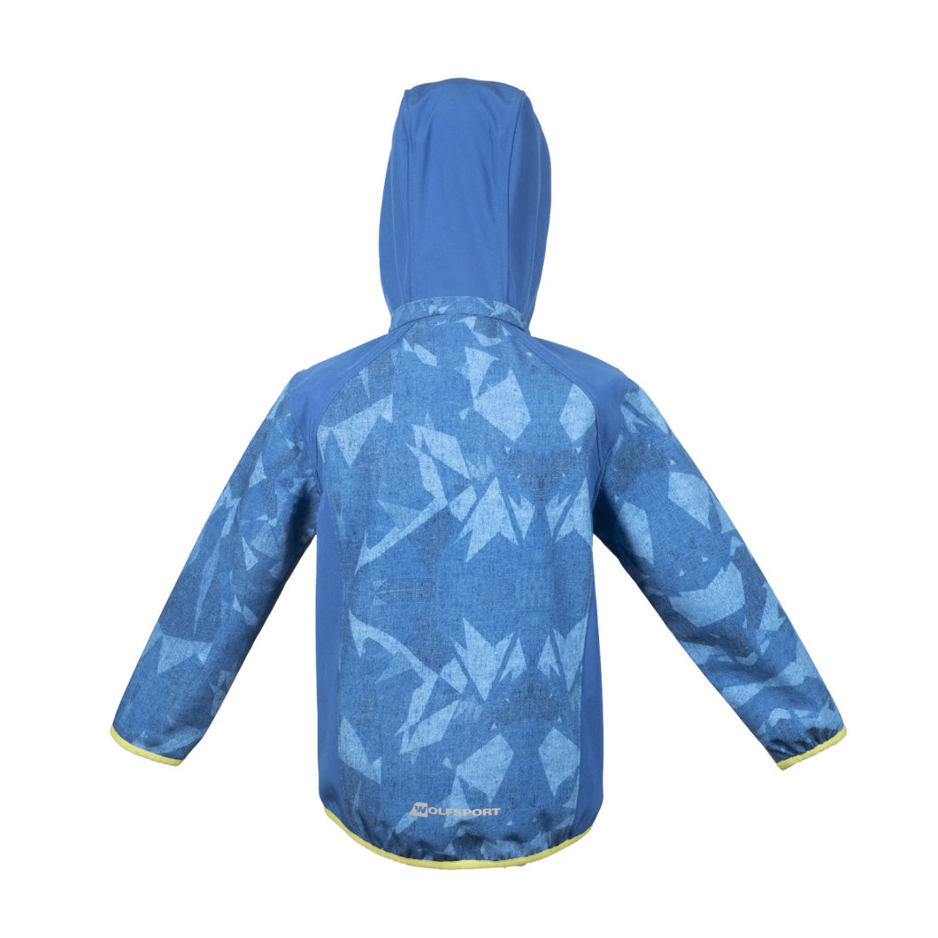 Kids Wear Clothing Hoodie Waterproof Softshell Jacket