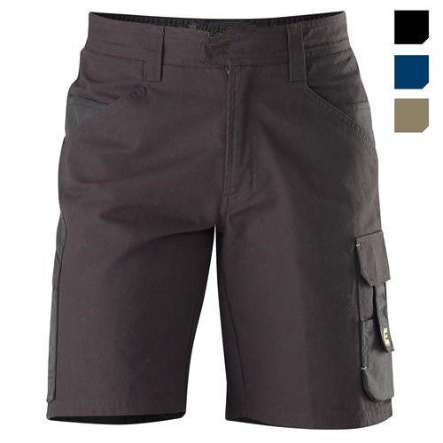 Pantaloni scurti pentru bărbați, confortabili, din bumbac, de culoare pură, cu mai multe buzunare
