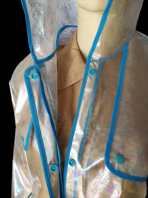TPU Rain Jacket για γυναίκες Δημοφιλές με αναπνεύσιμο και αδιάβροχο