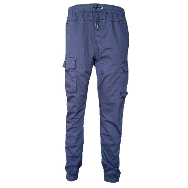 Pantalons de tela de Spandex de moda Roba de treball de cotó a l'aire lliure Pantalons de càrrega prims per a l'oci