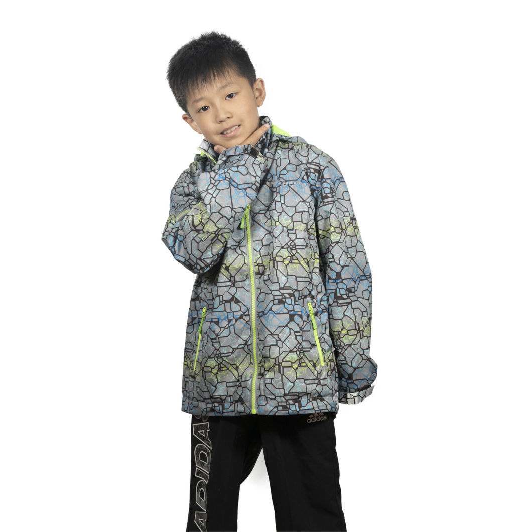 Wholesale Waterproof Windbreaker Kids Girls Thin Softshell Jacket /New Water-Repellent Windbreaker Pullover Jacket