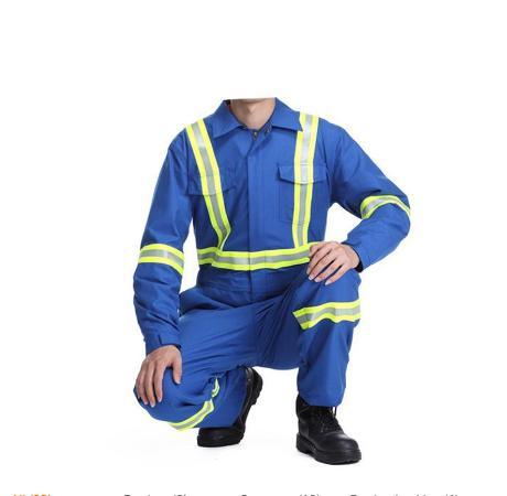 Najobľúbenejšie produkty Modré pracovné oblečenie spomaľujúce horenie pre mužov