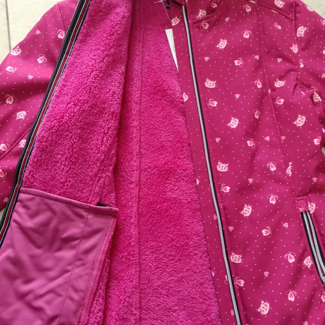 Балдар үчүн жаңы дизайн балдар суу өткөрбөйт Softshell кышкы куртка жогорку сапаттагы балдар Softshell куртка