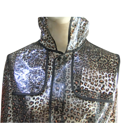 Fashion Raincoat TPU Rain Jacket for Adult with Waterproof