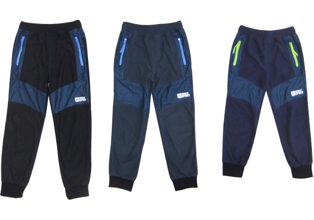 Corduroy broek voor kinderen met reflecterende print Sportkleding bovenkleding