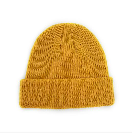 Pălărie simplă de iarnă, 100% lână, cu broderie personalizată, pentru copii adulți