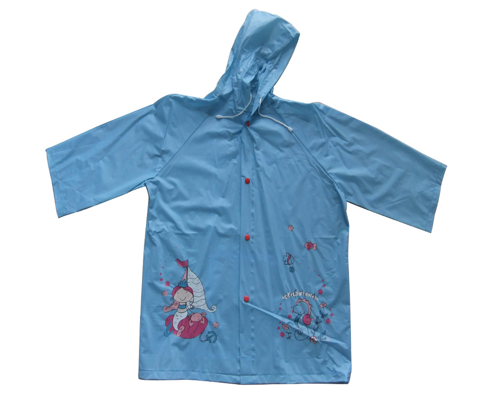 Tub Hluas Rainwear Cartoon Waterproof Raincoat