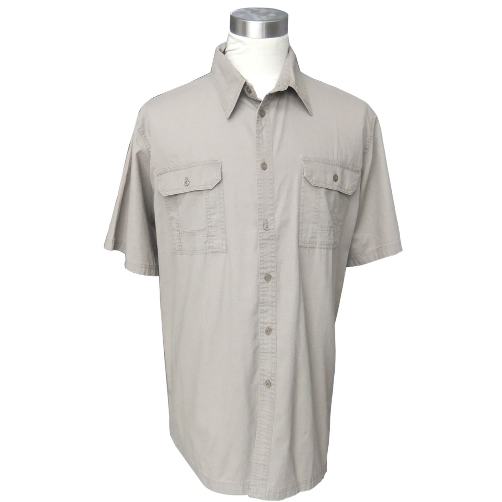 قميص قصير الأكمام لملابس العمل للرجال البالغين