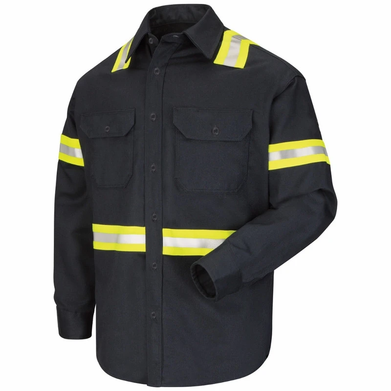 Hi Viz Protective Safety Workwear Shirt