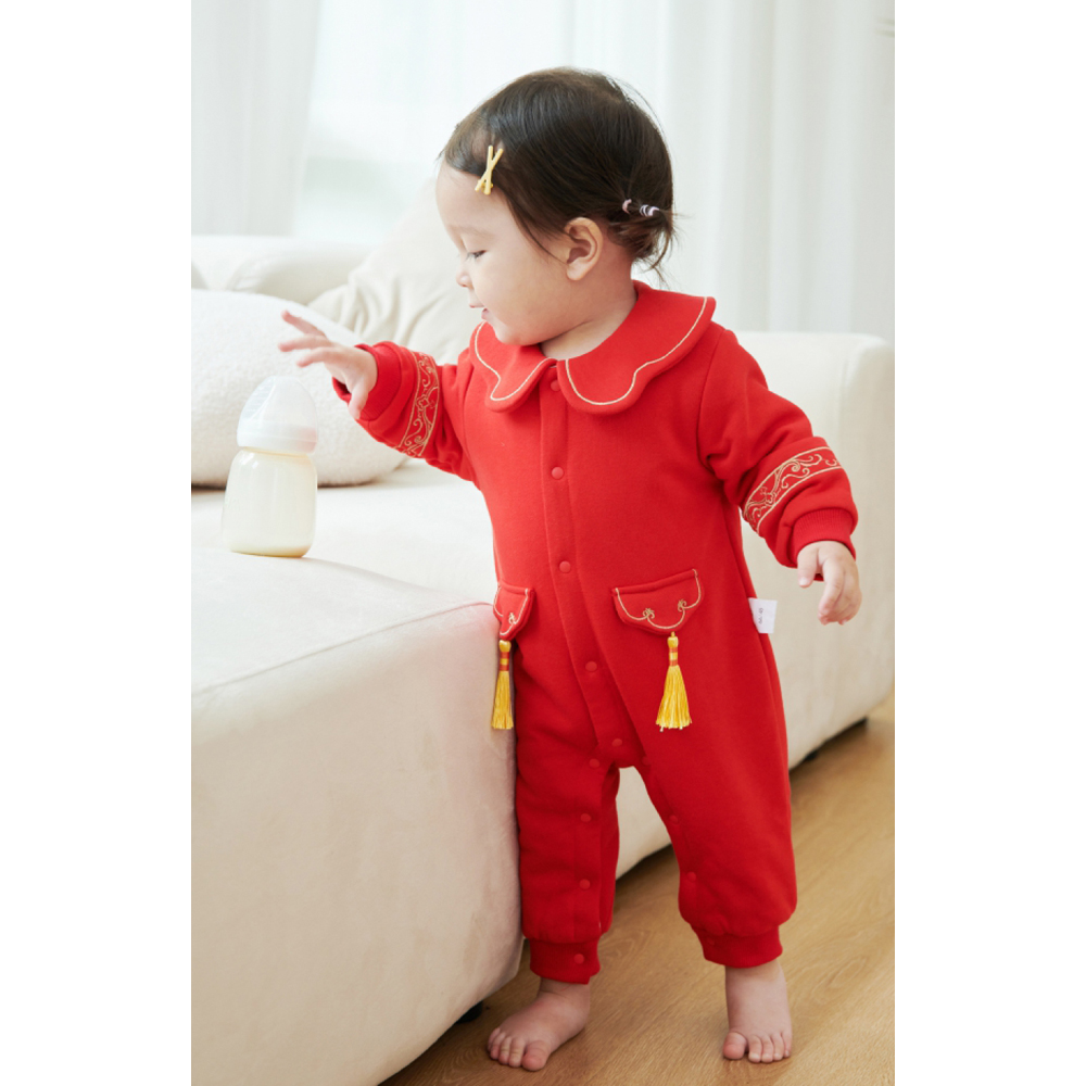 Festival Cotton Baby Romper dress