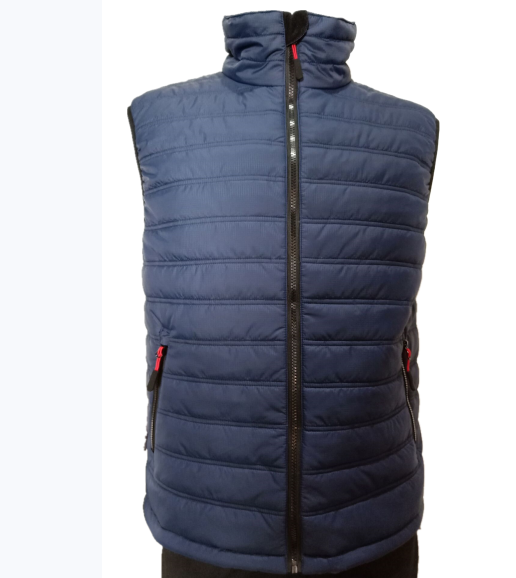 Wholesale Puffer Vest Winter Thick Warm Men′s Cotton Padded Quilted Vest Featured Image