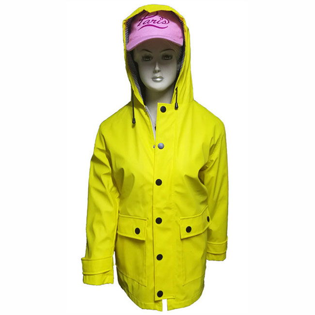 PU Leather Raincoat for Women Featured Image