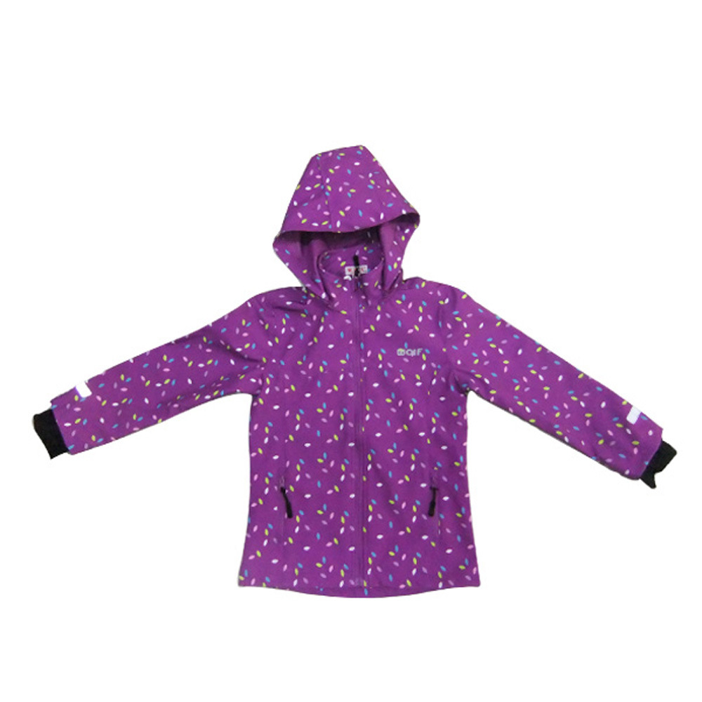 Colored Leaves Children's Casual Coat Wear