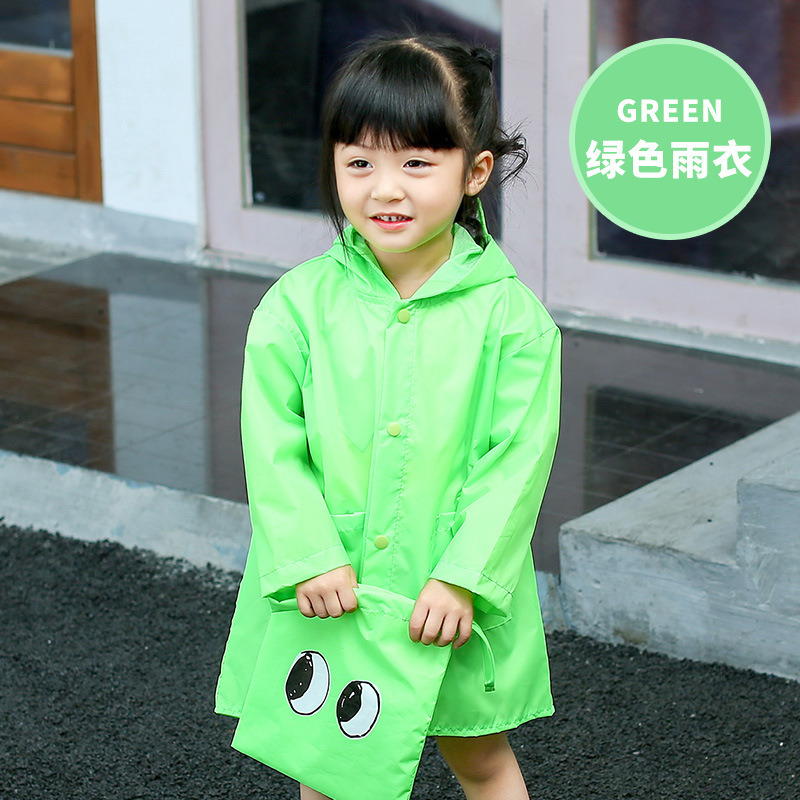 New Style Eco-Friendly Wholesale Waterproof Children Cartoon Lovely Poncho Baju Hujan Raincoat for Kids