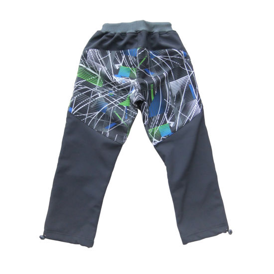 Kids Soft Shell Pants Outdoor Clothing Boy Trousers Waterproof Wear
