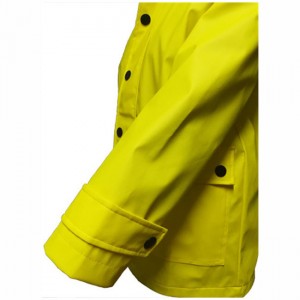 PU Leather Raincoat for Women